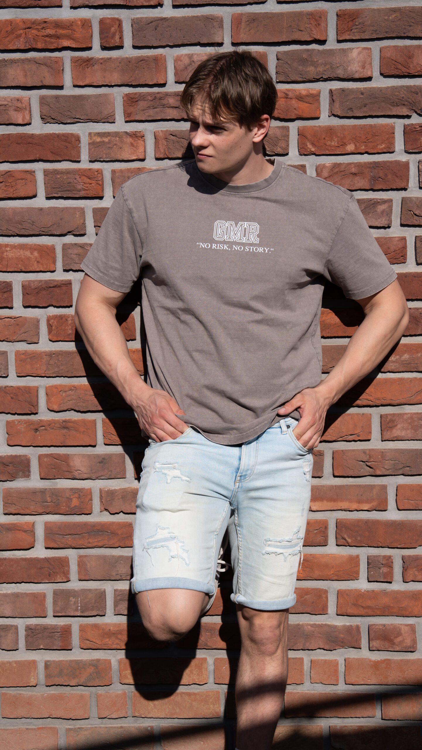 Acid washed t-shirt - nrns